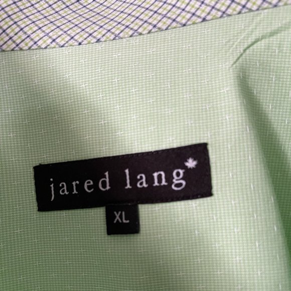 Jared Lang XL Short Sleeve Button Down With Contrast Trim - Picture 5 of 9